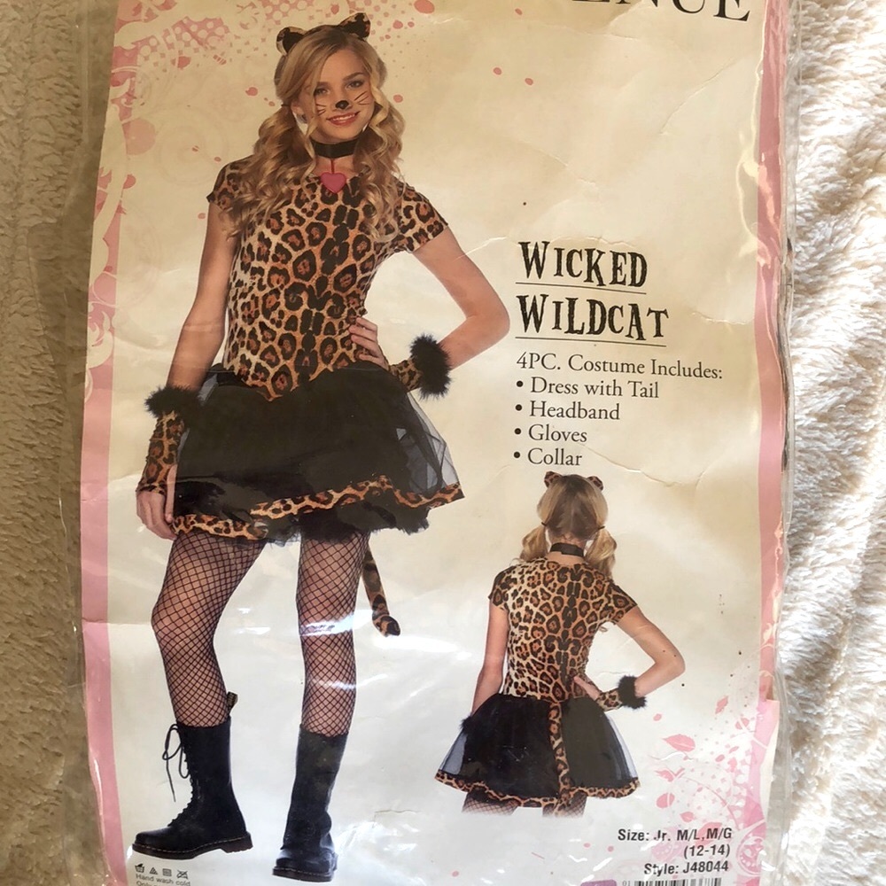 Wicked wild cat costume